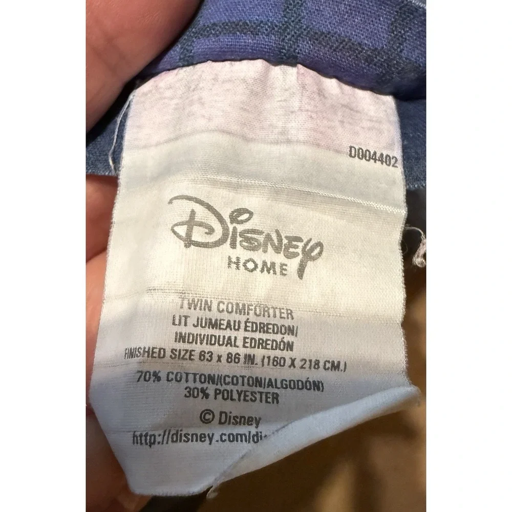 Vintage Disney Home Lilo & Stitch Twin Comforter 1990s  63x86‎ Reversible